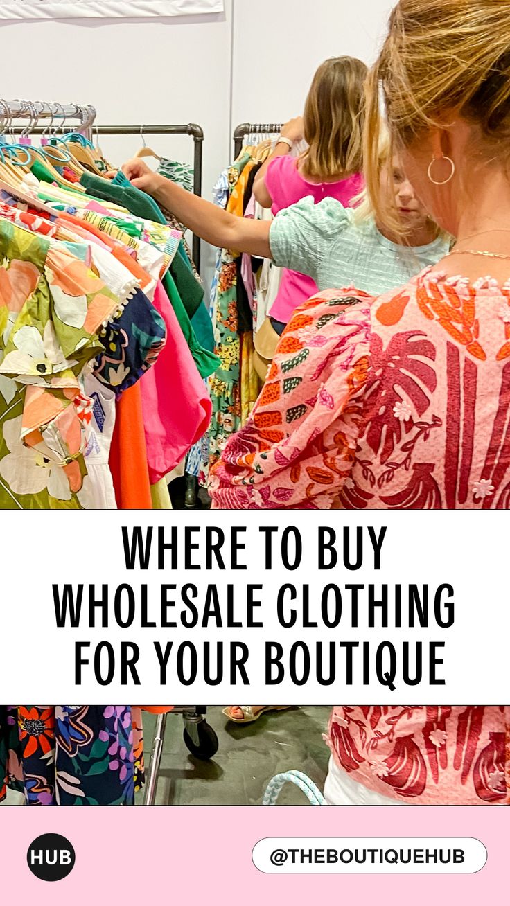 where to buy wholesale clothing for your boutique