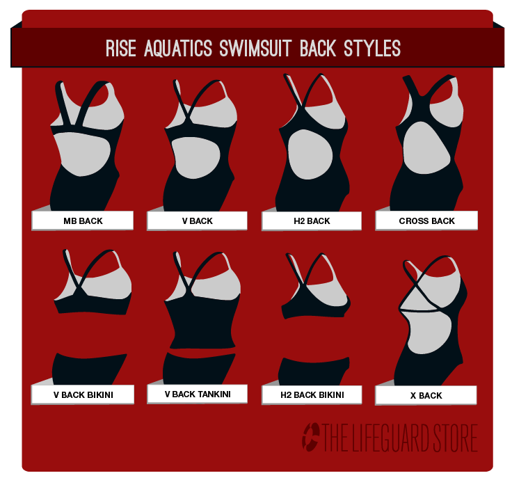 Rise Aquatics Swimsuit Styles