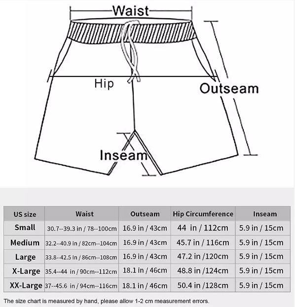 Pantaloncini da bagno ad asciugatura rapida