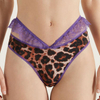 Ropa interior de mujer leopardo salvaje