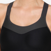 Soutien-gorge de sport femme High Crossback Noir