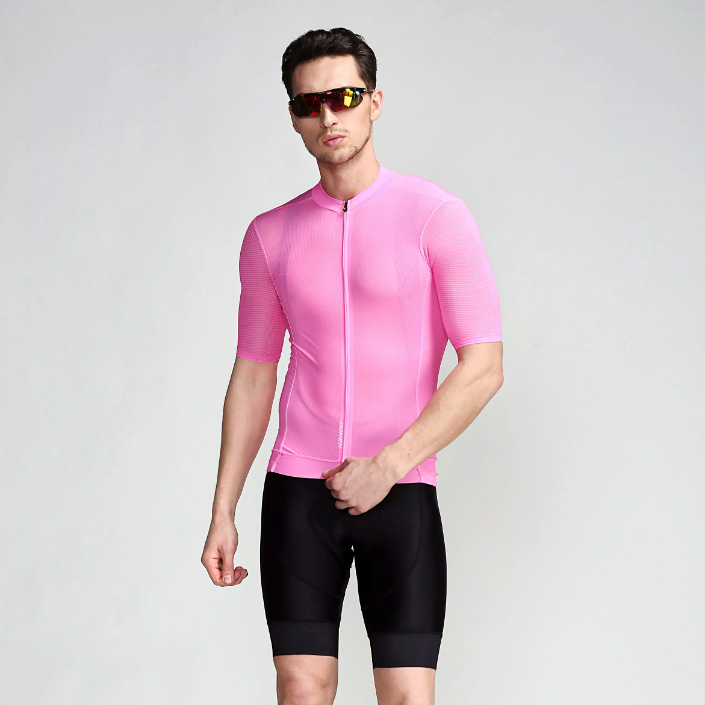 Maillot de cyclisme grande taille à séchage rapide pour homme