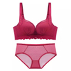 Set di slip da donna con reggiseno fantasia