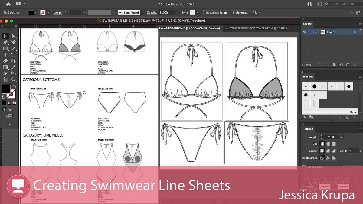 swimwear design