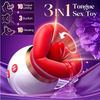 Rose Mouth-Shaped Adult Sex Toy Vibrator