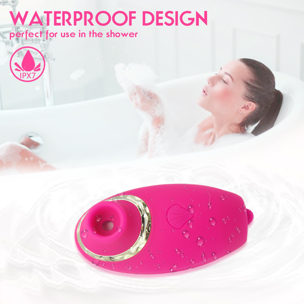 Silicone Sucking Vibrator