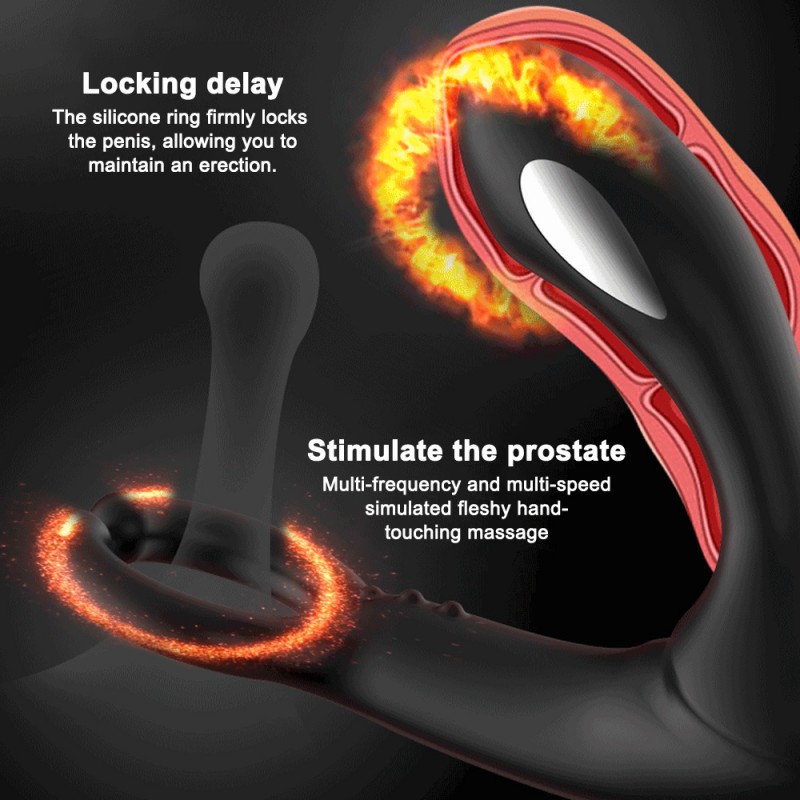 Ergonomic Electric Shock Anal Plug