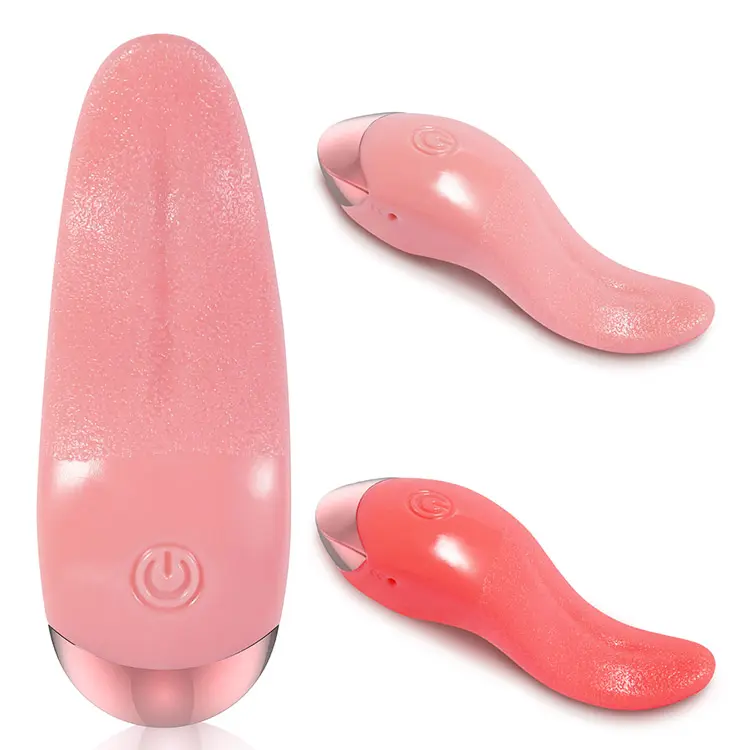 2 In 1 Licking And Remote Control Vibrators