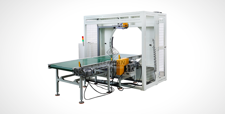 Horizontal (Orbital) Stretch Wrapping Machine دستگاه بسته بندی کششی افقی (اوربیتال).