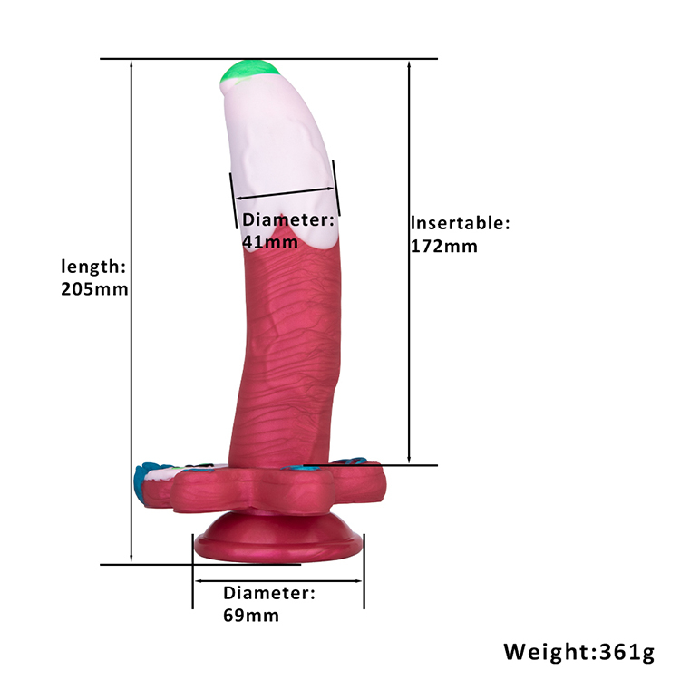 Gingerbread man masturbatie dildo