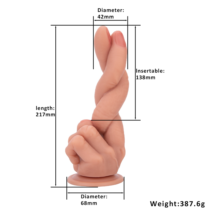 Classic Silicone Finger Style Masturbation Dildo