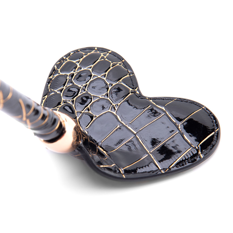 Paddle Soft Leather Heart Love Whip Fetish Sex Toys PU Whip Flogger Products