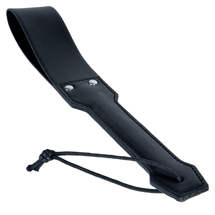 SM Flirting Pat Toys PU Paddle Whip Adult Hip Slave Whip and Fetish Spanking Paddle Sex Toy for Men