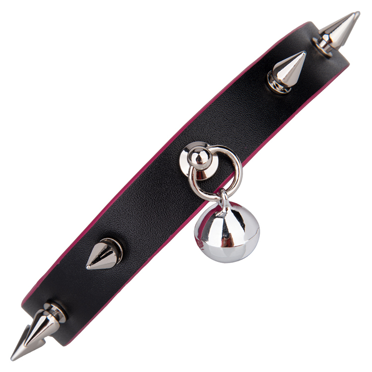 Sexy Color Collar and Chain Set Gothic BDSM Bondage Kit Carnival Punk Gift for Couples