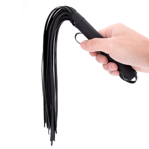 PU Leather Spanking Whip Fetish Flogger for Horse Adult BDSM Slave Sex Toys
