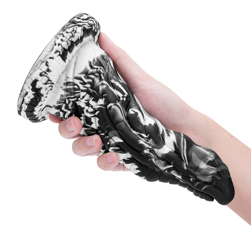 Alien Realistic Silicone Knotted Huge Penis Dildo for G Spot Stimulation Adult Sex Toy for Women