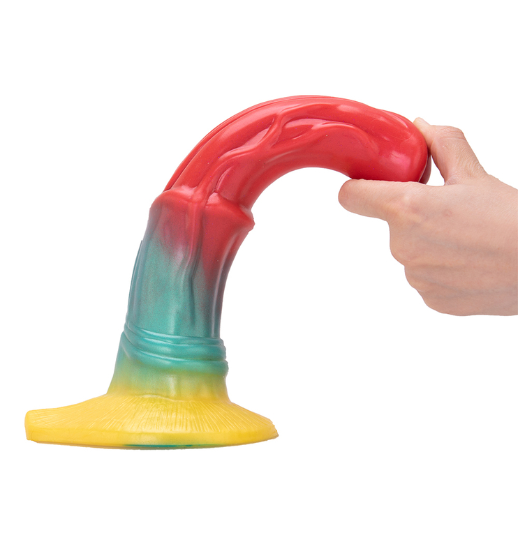 Realistic Medical Grade Silicone Rubber Penis Sex Toys For Woman