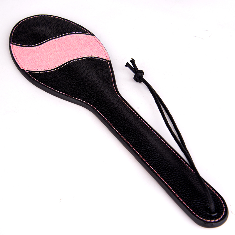 Hot Selling New Erotic Training Sm BDSM PU Racket Long Shaft Paddle Whip Adult Sex Toy