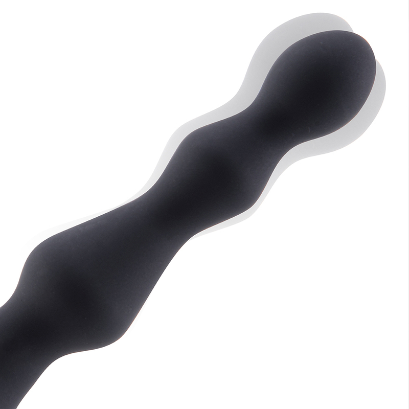 Silicone Vibrating Anal Beads Vibrator Butt Plug