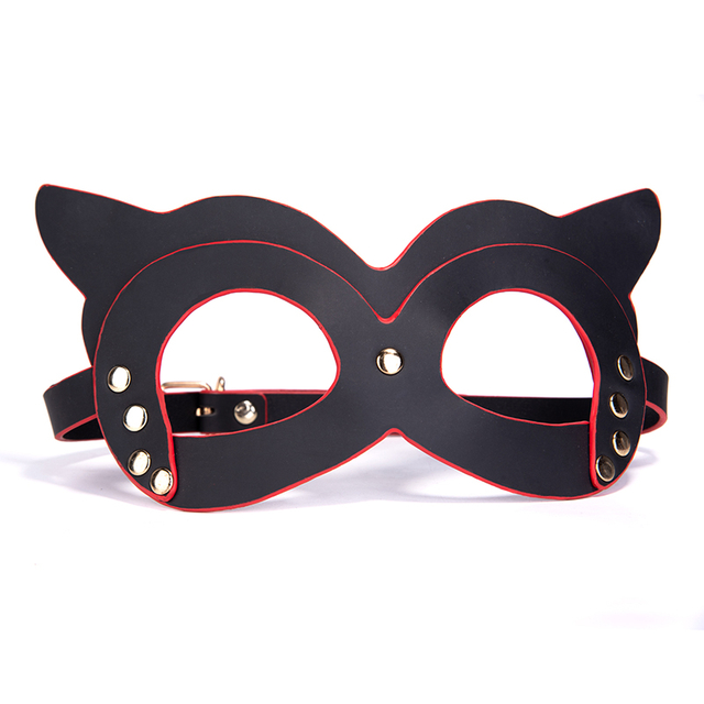 PU Leather SM Game Play Sexy Blindfold
