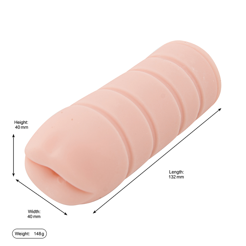 Mouth Shape Pocket Pussy Oral Sex Masturbator for Men Adult Sex Toys