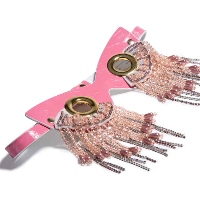 Sexy Blindfold SM Toys PU Leather Eye Mask