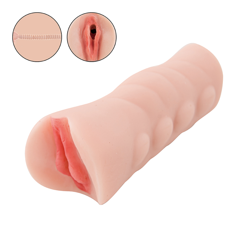 Handheld Vagina Realistic 3D Pocket Pussy Male Masturbator Cup