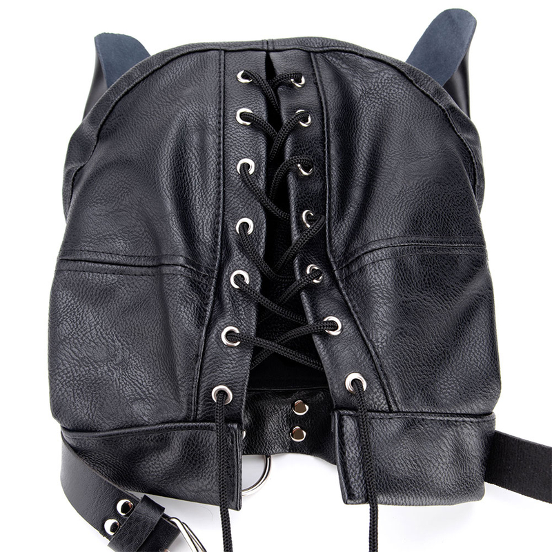 Wholesale Leather SM Fox Face Mask Dog Mask
