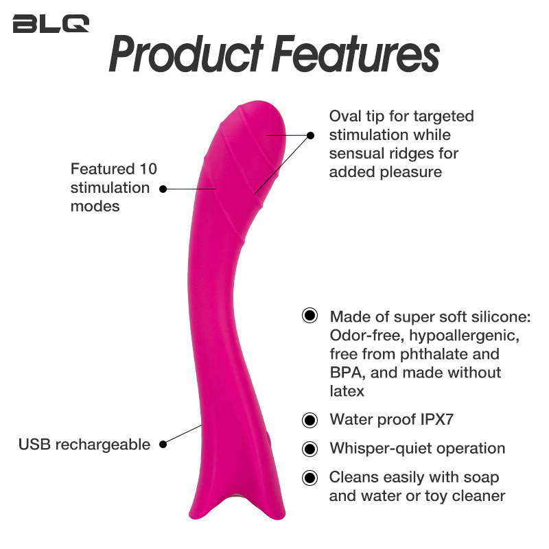 10 Stimulation Modes G Spot Vibrator