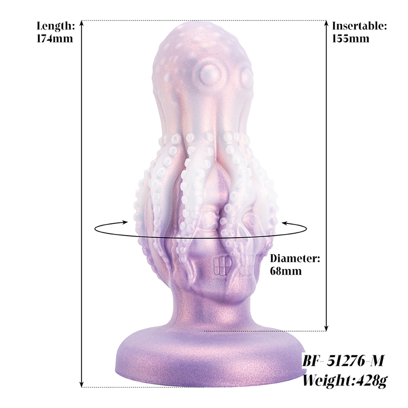 Octopus Tentacle Soft Silicone Rubber Realistic Penis Adult Toy