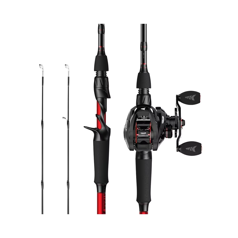 Fishing Combo Vs Fishing Pole Combo Angel-Kombination vs. Angelruten-Kombination