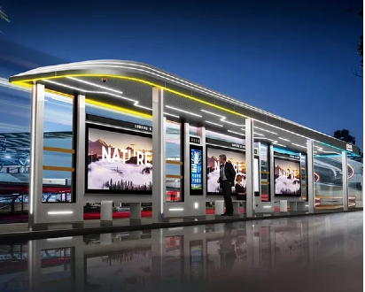Smart Bus Shelters1 ملاجئ الحافلات الذكية1