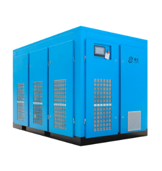 two stage screw air compressor Zweistufiger Schraubenkompressor