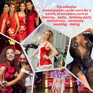 Christmas Sexy Nipple Covers