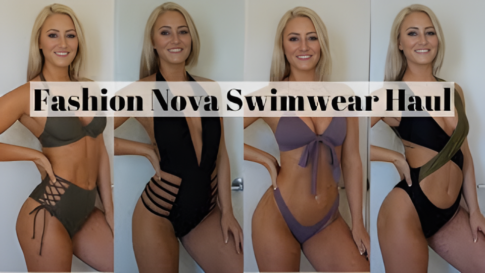 fashion Nova swimwear haul