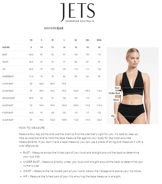 Jets Swimwear Australia