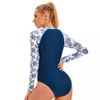 Maillot de bain une pièce coupe haute pour femme