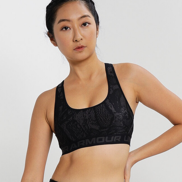 Mid Printed Sports Bra Women