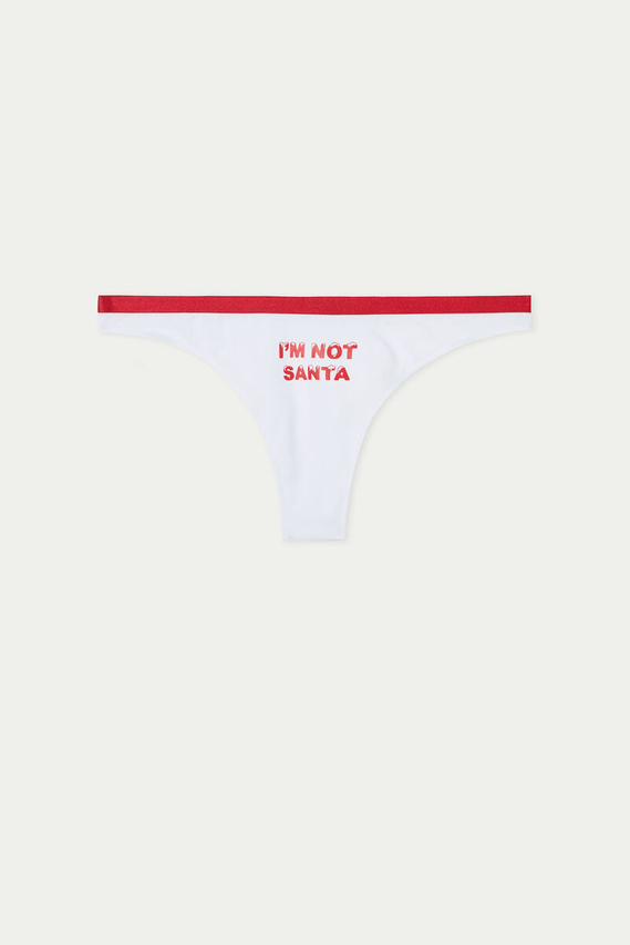 Ropa interior de algodón elástico para mujer.