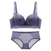 Set di slip da donna con reggiseno fantasia