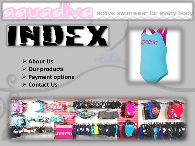 Speedo website