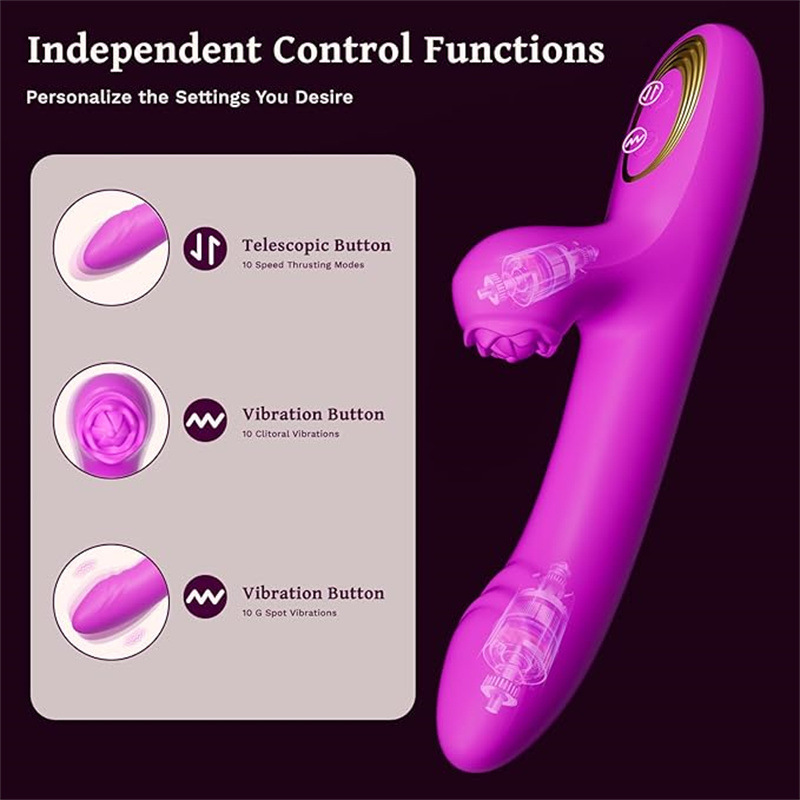 G Spot Vibrator Dildos Vibrator with 10 Vibration Rabbit Vibrators Adult