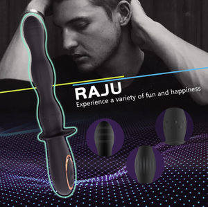 Vibrating Anal Beads for Couples