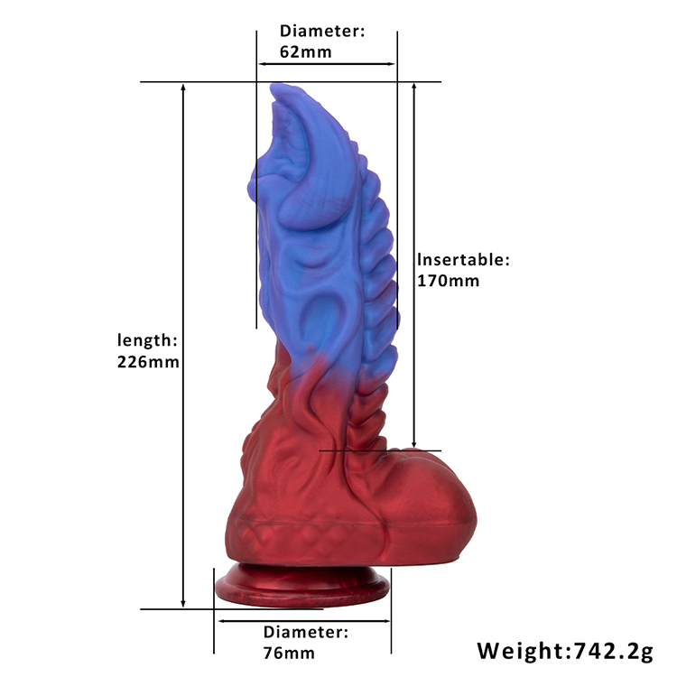  Huge Vibrator Strange Shape Woman Toy Realistic Adult Dildo