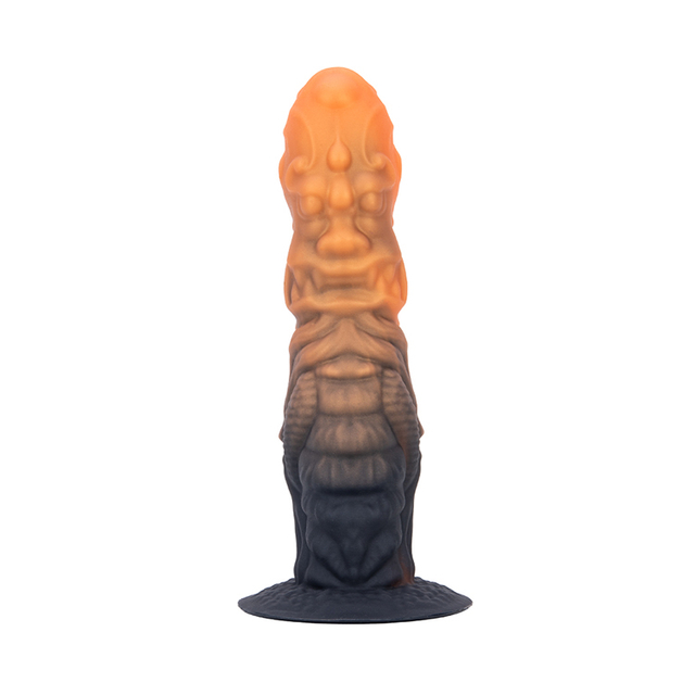 Long Safe Material Dildo Anal Plug for Adult