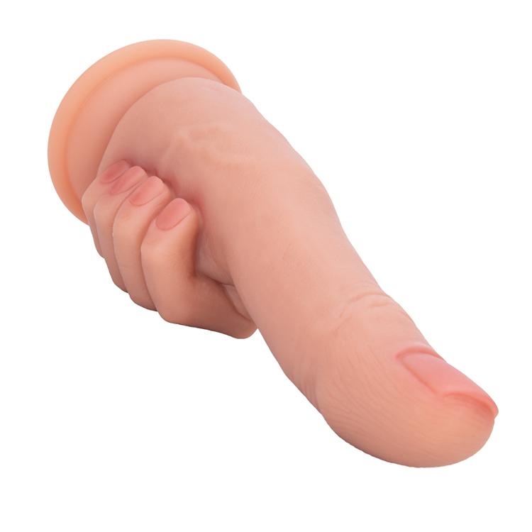 Thumb Safe Material Silicone Adult Dildo