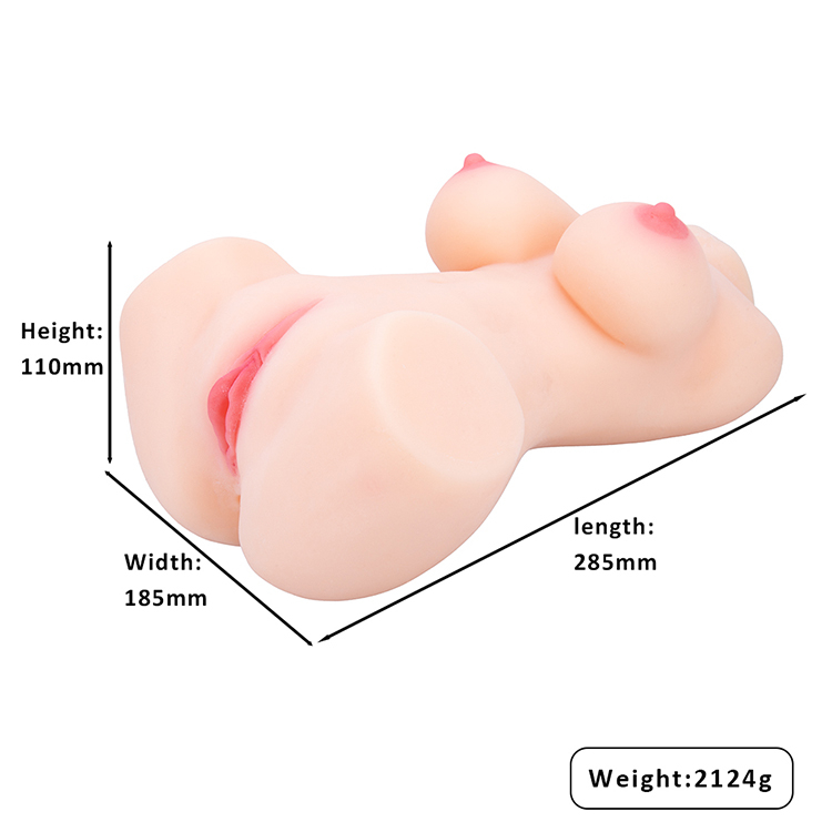 Sexy Male Masturbator Sex Doll Toy Realistic Full Sex Torso Doll for Men
