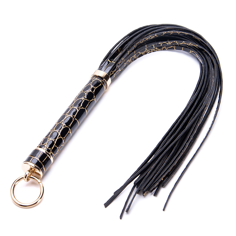 PU Black Spanking Whip Sex Toy for Couple Game High Quality Female Spanking Paddle BDSM Adult Game Toys Gift