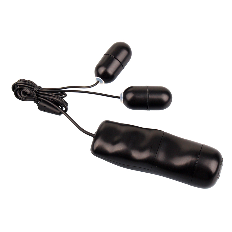 Mini Double Head Egg Vibrator Compact and Powerful Dual Headed Vibrator for Personal or Couples' Pleasure