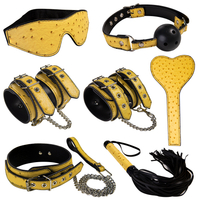 7PSC BDSM Professional Bondage Suits and SM Kits Designed for Discerning Adult Toy Suppliers
